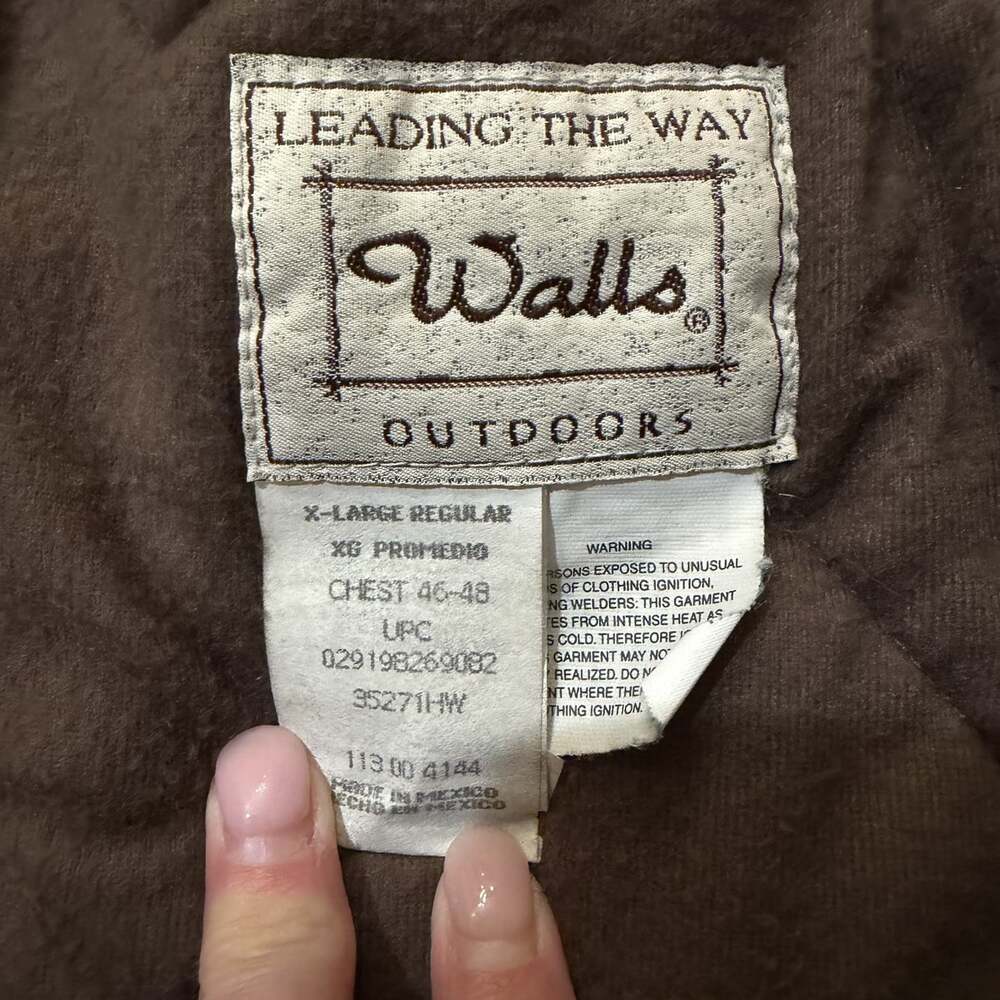 Walls Realtree Hardwoods HD Camo Insulated Hooded Hunting Jacket Men’s XL - Picture 4 of 11